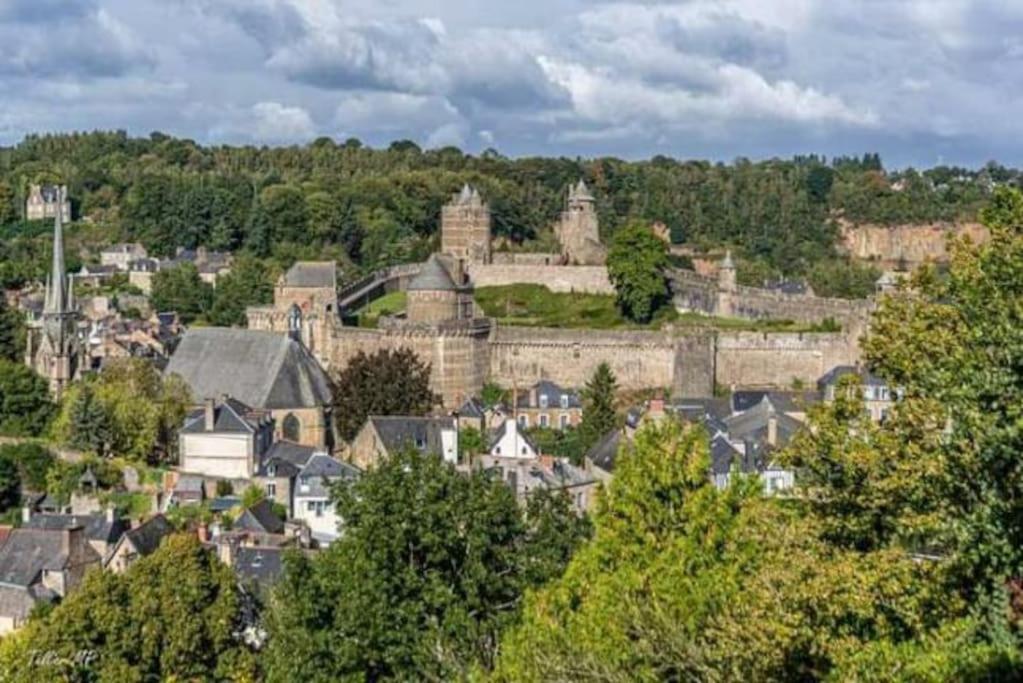 La Chouette Detente Fougères Exterior foto